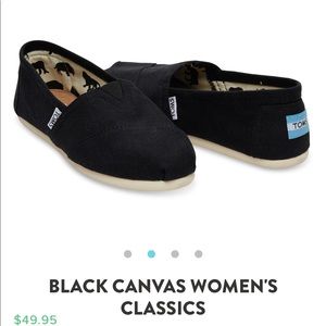 Black canvas toms